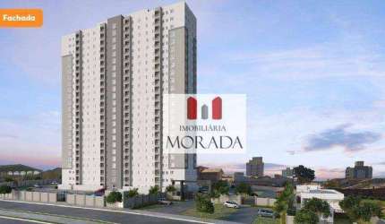 Apartamento com 2 dormitórios à venda, 36 m² por R$ 260.990 - Parque dos Ipês - São José dos Campos/SP