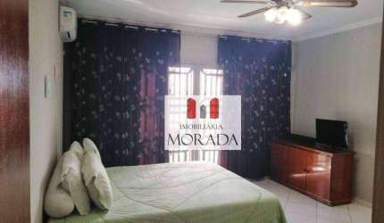 Sobrado com 4 dormitórios, 197 m² - venda por R$ 640.000,00 ou aluguel por R$ 3.780,67/mês - Residencial Bosque dos Ipês - São José dos Campos/SP