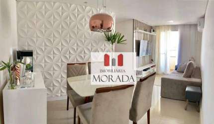 Apartamento com 3 dormitórios à venda por R$ 480.000 - Conjunto Residencial Trinta e Um de Março - São José dos Campos/SP