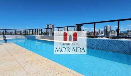Apartamento com 1 dormitório para alugar, 35 m² por R$ 3.360,00/mês - Jardim Oswaldo Cruz - São José dos Campos/SP