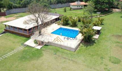 Chácara com 16 dormitórios, 19000 m² - venda por R$ 7.500.000,00 ou aluguel por R$ 31.000,01/mês - Pinhal - Cabreúva/SP