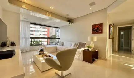 Alto do Itaigara, Apartamento Para Venda, 04 Quartos, 130m2, Nascente, Salvador/BA.
