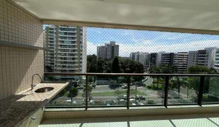 Alphavile1, Apartamento Para Locação, 03 Quartos  102m2,  Salvador/BA.