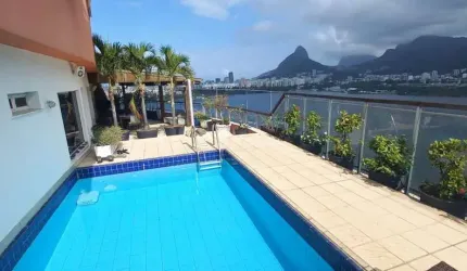 Cobertura com 5 quartos à venda na Rua Tabatinguera, Lagoa, Rio de Janeiro, 528 m2 por R$ 12.000.000
