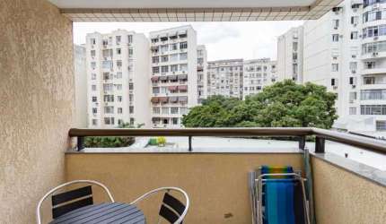 Flat com 1 quarto à venda na Rua Pompeu Loureiro, Copacabana, Rio de Janeiro, 42 m2 por R$ 719.000
