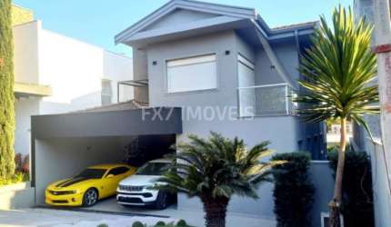 Casa de Condomínio de Luxo no Swiss Park em Campinas-SP: 4 Quartos, 4 Suítes, 2 Salas, 6 Banheiros, 4 Vagas, 288m². Venha Conferir!