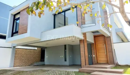 Casa de Condomínio de Luxo à Venda em Campinas-SP, no Swiss Park: 3 Quartos, 3 Suítes, 3 Salas, 5 Banheiros, 4 Vagas, 350m².