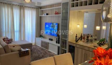 Apartamento a venda no Ville de France Residence no Jardim Aurelia em Campinas mobiliado com 3 quartos