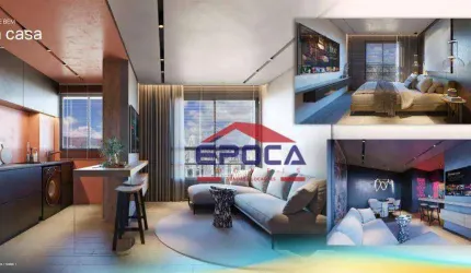 Apartamento com 2 dormitórios à venda, 60 m² por R$ 922.400,00 - Santa Efigênia - Belo Horizonte/MG