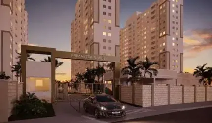 Apartamento com 2 quartos à venda na Estrada Venâncio Pereira Veloso, Jardim Primavera, Duque de Caxias, 40 m2 por R$ 248.990