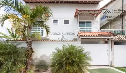 Casa em condomínio fechado com 4 quartos à venda na Rua Zenetildes Alves Meira, Vargem Grande, Rio de Janeiro, 250 m2 por R$ 500.000