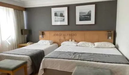 Flat com 2 quartos à venda na Avenida Gastão Senges, Barra da Tijuca, Rio de Janeiro, 65 m2 por R$ 580.000