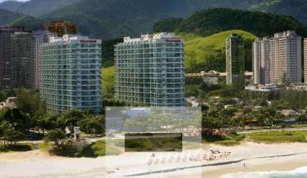 Flat com 2 quartos à venda na Avenida Lúcio Costa, Barra da Tijuca, Rio de Janeiro, 53 m2 por R$ 1.500.000