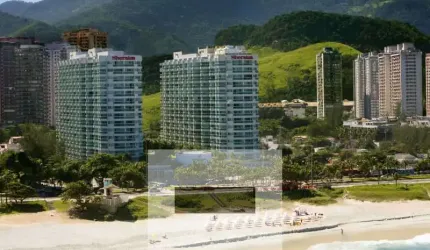 Flat com 2 quartos à venda na Avenida Lúcio Costa, Barra da Tijuca, Rio de Janeiro, 100 m2 por R$ 1.500.000