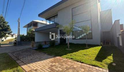 Casa em Condomínio à venda, 3 quartos, 3 suítes, 4 vagas, Parque Residencial Damha II - Piracicaba/SP