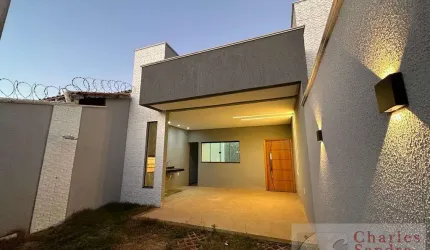 Casa para Venda em Goiânia, Setor Santos Dumont, 3 dormitórios, 2 suítes, 2 banheiros, 2 vagas