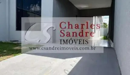 Casa para Venda em Aparecida de Goiânia, Pontal Sul, 3 dormitórios, 1 suíte, 2 banheiros, 3 vagas