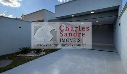 Casa para Venda em Aparecida de Goiânia, Setor Serra Dourada - 3ª Etapa, 3 dormitórios, 3 suítes, 3 banheiros, 4 vagas