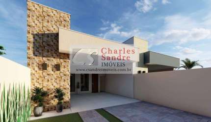 Casa para Venda em Aparecida de Goiânia, Cidade Satélite São Luiz, 3 dormitórios, 2 suítes, 3 banheiros, 3 vagas