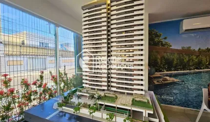 Apartamento de 83m², com 03 quartos (02 suítes), varanda gourmet, 02 vagas de garagem e posição nascente - Parquelândia, Fortaleza - CE
