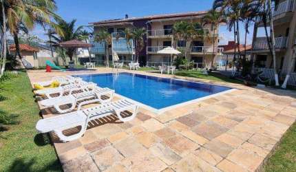 Apartamento com 3 dormitórios à venda, 120 m² por R$ 450.000,00 - Pontal de Santa Marina - Caraguatatuba/SP