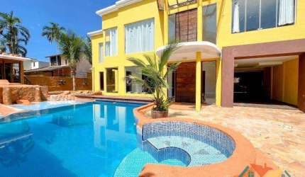 Casa com 5 dormitórios à venda, 700 m² por R$ 4.000.000,00 - Massaguaçu - Caraguatatuba/SP