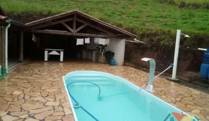 Chácara com 2 dormitórios à venda, 1309 m² por R$ 700.000,00 - Zona Rural - Paraibuna/SP