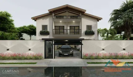Casa com 2 dormitórios à venda, 49 m² por R$ 299.000,00 - Estância Balneária Hawai - Caraguatatuba/SP