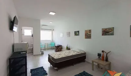 Apartamento com 1 dormitório para alugar, 30 m² por R$ 1.700,01/mês - Centro - Caraguatatuba/SP