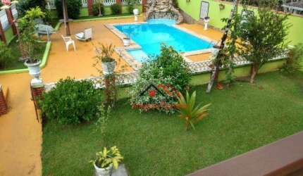 Chácara com 5 dormitórios à venda, 1200 m² por R$ 3.000.000,00 - Martim de Sá - Caraguatatuba/SP