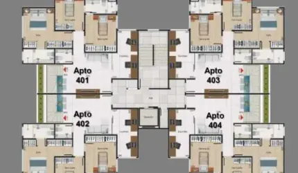 Cobertura com 4 quartos à venda na Praça Bagatelle, Dona Clara, Belo Horizonte por R$ 1.140.000