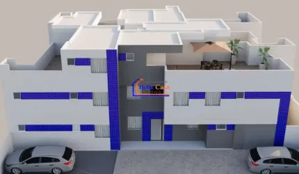 Apartamento com 2 quartos à venda na Rua Miquelina Dias Menezes, Parque Xangri-Lá, Contagem por R$ 299.000