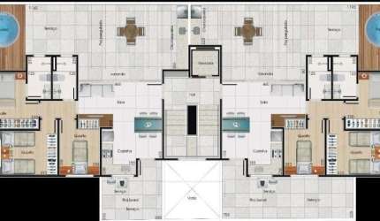 Apartamento com 3 quartos à venda na Rua Sebastião Nepomuceno, Itapoã, Belo Horizonte por R$ 787.000