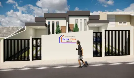Casa com 3 quartos à venda na Rua João Barbosa da Fonseca, Serra Dourada, Vespasiano por R$ 440.500