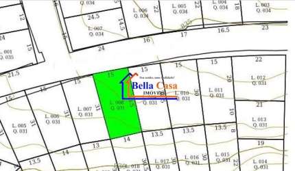 Terreno à venda na Rua José Anatólio Fontes, Rio Branco, Belo Horizonte por R$ 590.000