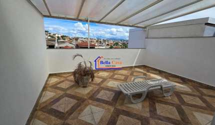 Casa com 3 quartos à venda na Rua Sinval Ladeira, Jardim Leblon, Belo Horizonte por R$ 790.000