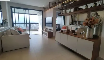 Vende-se apartamento 2 dormitórios, suíte, 1vaga,lazer no bairro Aparecida-Santos