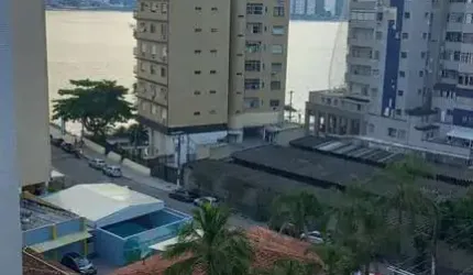 Aluga-se apartamento mobiliado de 2 dorm/1 wc/1 vaga no Itararé-SV