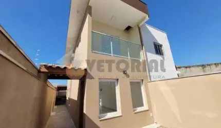 Sobrado com 2 quartos, 107m², à venda em Caraguatatuba, Golfinho