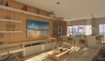 Apartamento à venda em Caraguatatuba, Indaiá, com 3 quartos, 109m²