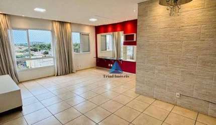 Apartamento VISTA LIVRE 2 dormitórios  e sala estendida à venda, 70 m² por R$ 425.000 - Vila Santa Catarina - Americana/SP