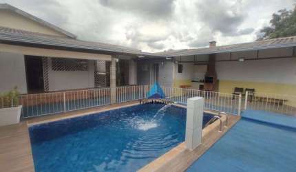 CHÁCARA À VENDA COM PISCINA, CAMPO DE FUTEBOL, ÁREA GOURMET E 725M² EM SANTA BÁRBARA D'OESTE - SP