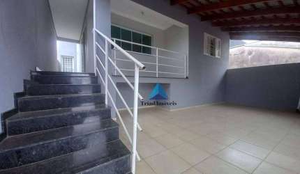 Casa com 3 dormitórios para alugar, 90 m² por R$ 3.280/mês - Jardim São Paulo - Americana/SP