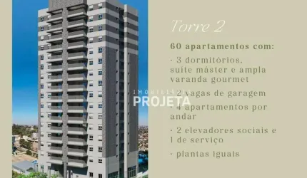 Apartamento com 3 dormitórios à venda, 88 m² - Jardim Paulista - Presidente Prudente/SP