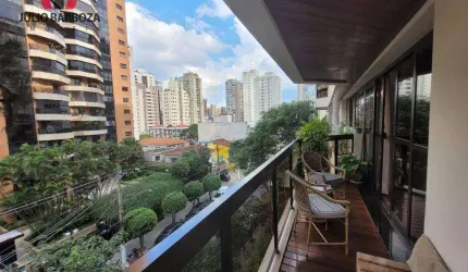 Apartamento na Vila Nova Conceição, com 3 suítes, 4 vagas de garagem