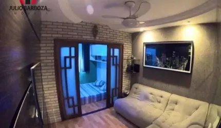 Studio Mobiliado com 1 dormitório à venda, 35 m² por R$ 225.000 - Jardim Santa Mena - Guarulhos/SP