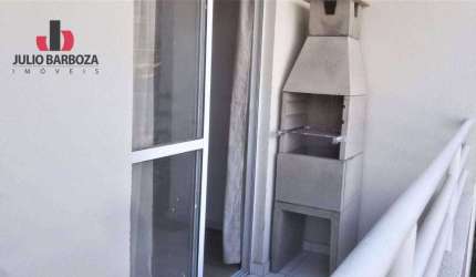 Apartamento com 2 dormitórios, sala com varanda gourmet à venda, 54 m² por R$ 260.000 - Parque Primavera - Guarulhos/SP