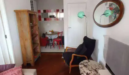Apartamento com 1 dormitório para alugar, 30 m² por R$ 4.002,88/mês - Moema Índios - São Paulo/SP