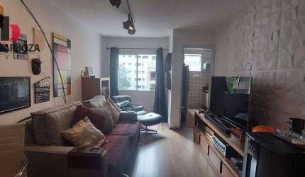 Apartamento na Vila Nova Conceição, 48m², 1 dormitório, 1 vaga de garagem