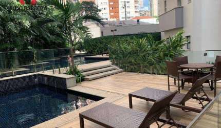 Apartamento com 210m², em Moema pássaros, com  4 dormitórios, sendo 3 suítes, 3 vagas de garagem